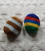 Multicolored Hand Crochet Sack Ball Kick Toy