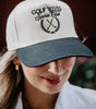 Katydid Golf Wives Social Club Two-Toned Fitted Hat