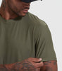 True Classic Men's Short Sleeve T-Shirt | Active | Crew Neck
