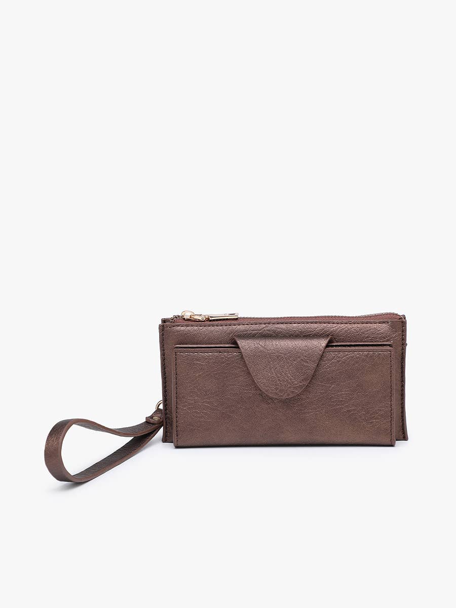 Jen & Co. Kyla RFID Wallet w/ Snap Closure