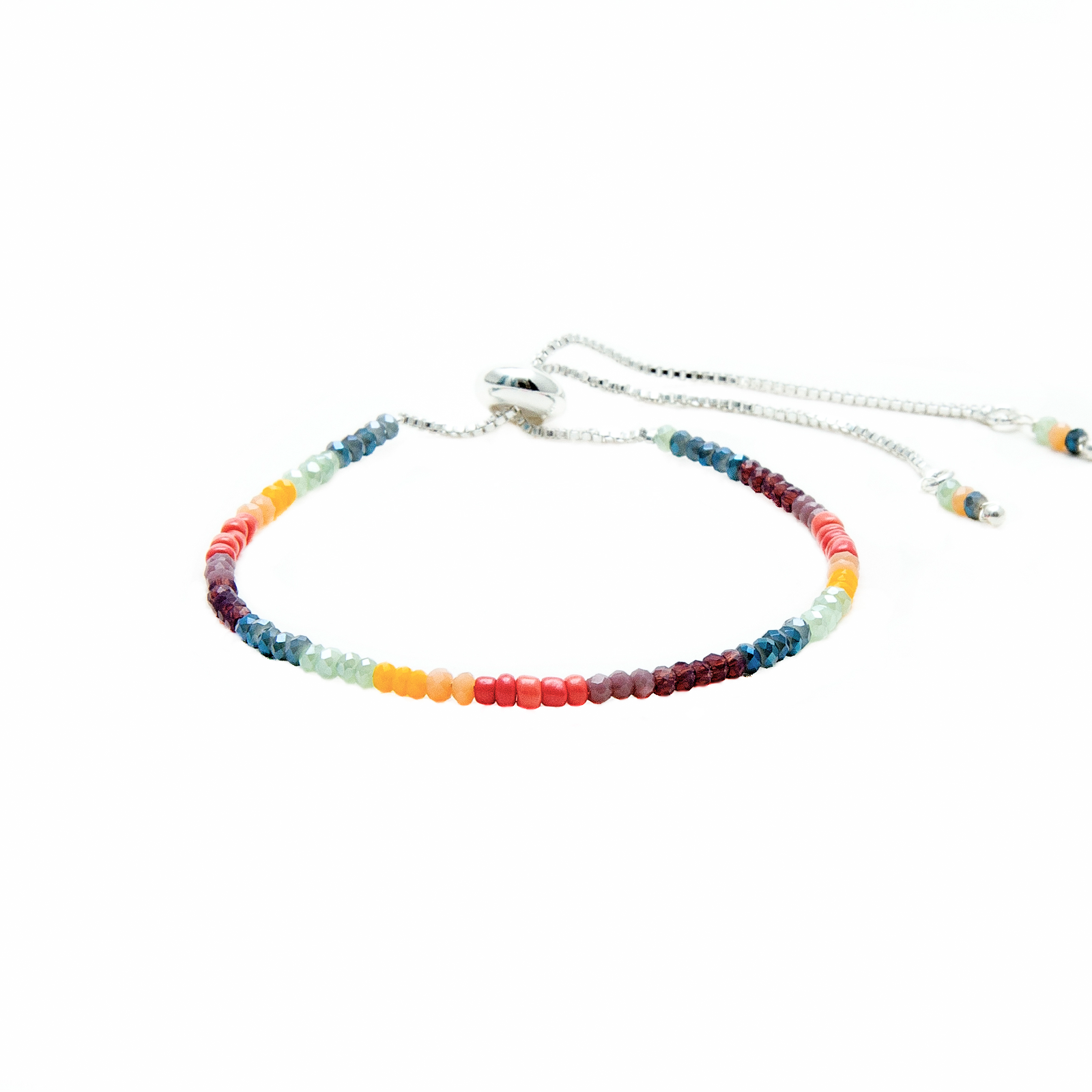 Lotus and Luna "Live Bright, Be Bold" Goddess Bracelet