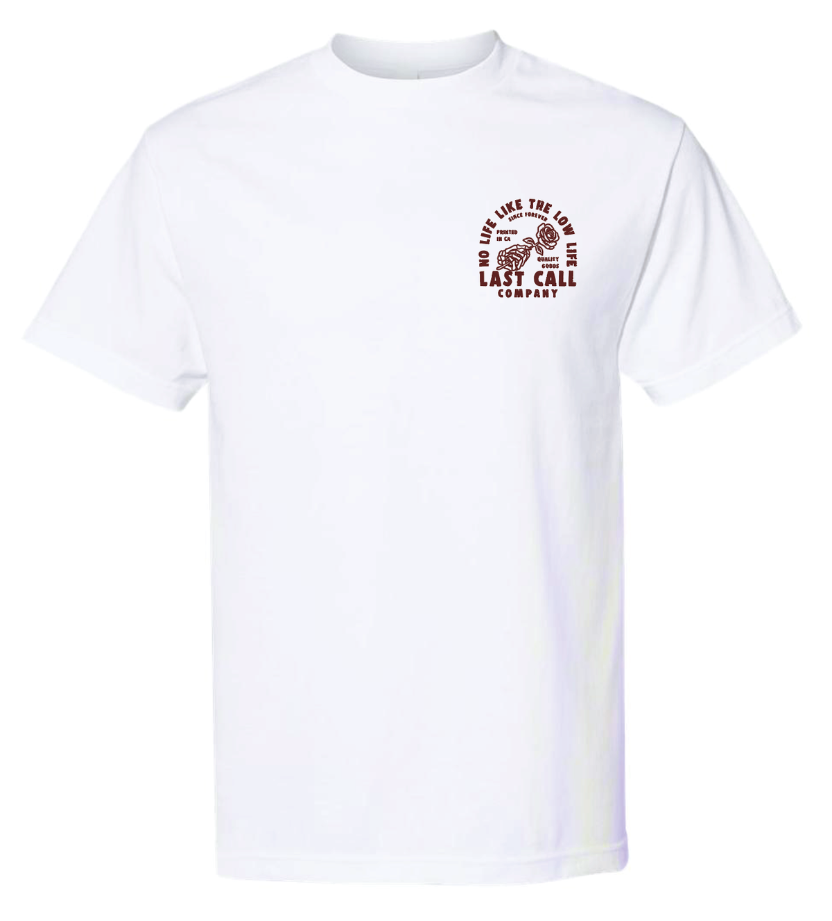 Last Call Co. Men's Low Life Badge Tee