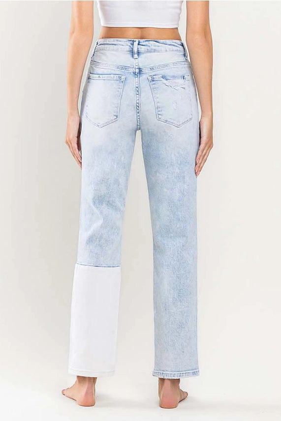 Boyfriend Color Block Straight