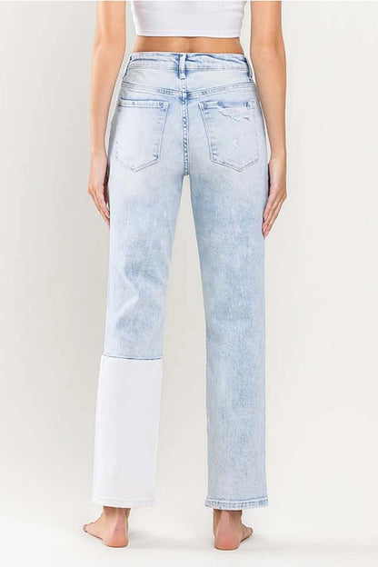 Boyfriend Color Block Straight