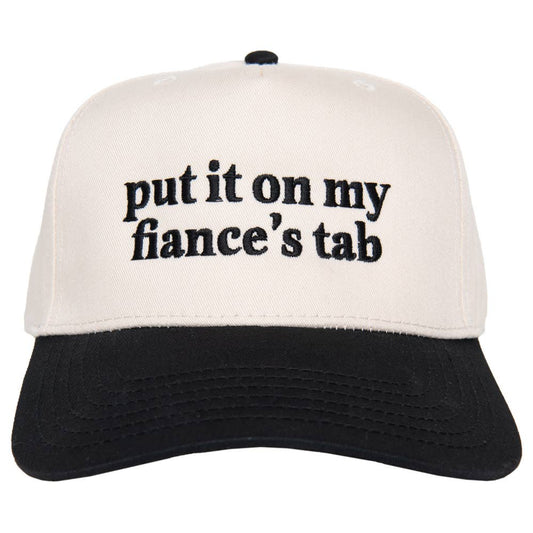 Katydid Women's Put It On My Fiance's Tab Two-Toned Vintage Hat