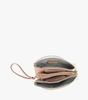 Jen & Co. Riley Checkered 3 Compartment Crossbody/Wristlet