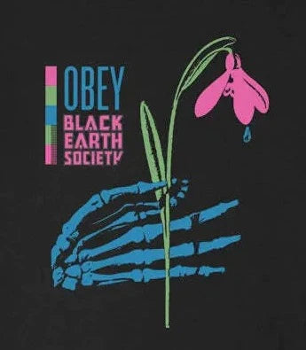 Obey Black Earth Society Tee