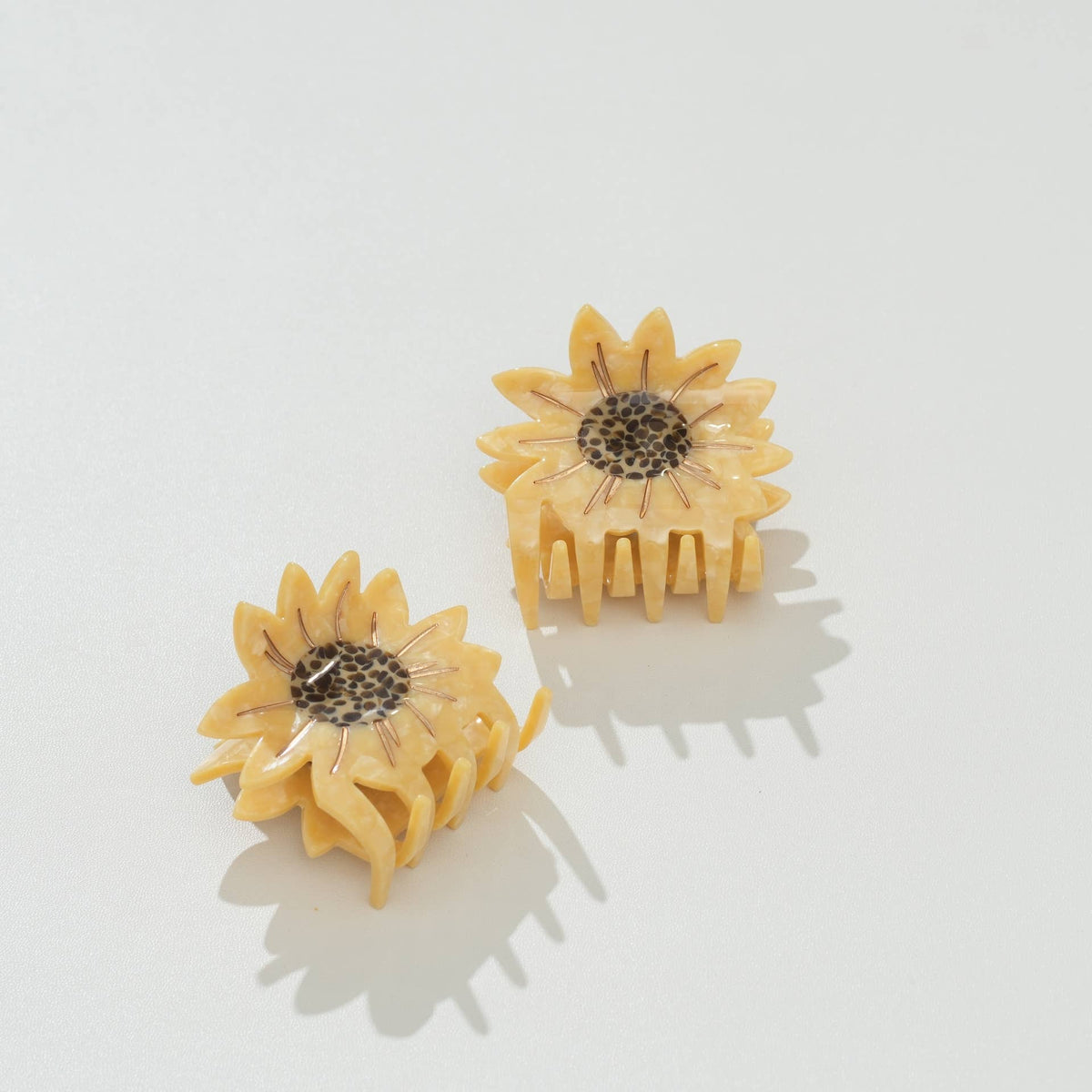 Adorro Sunflower Claw Clip