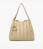 Jen & Co. Josie Pleated Satchel w/ Ring Tassel
