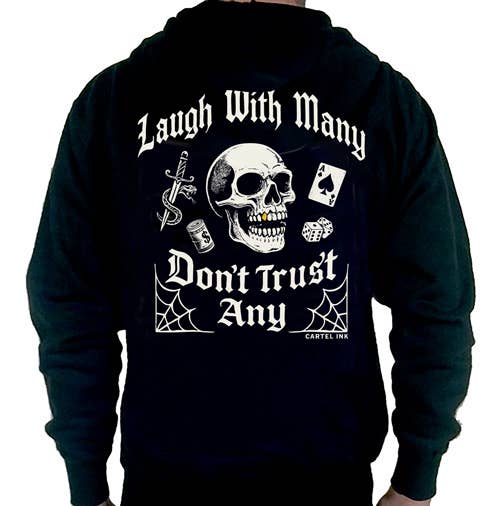 Cartel Ink Unisex Laugh With Many Pullover Hoodie