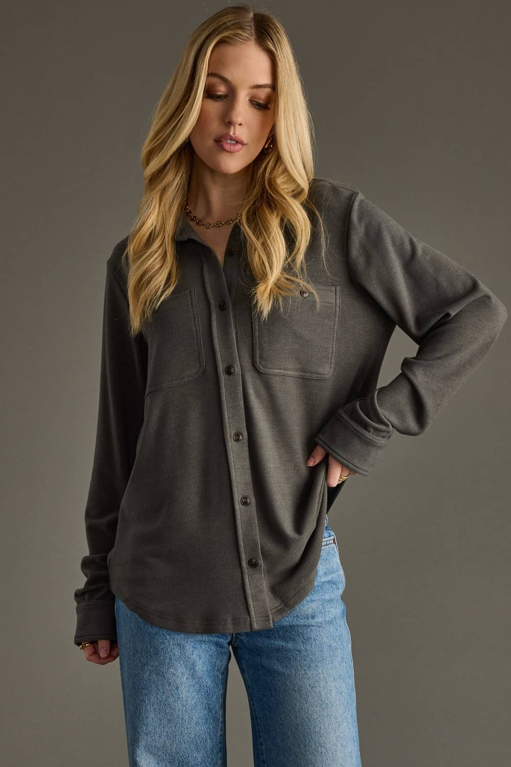 Panache Mindi Super Soft Button Up