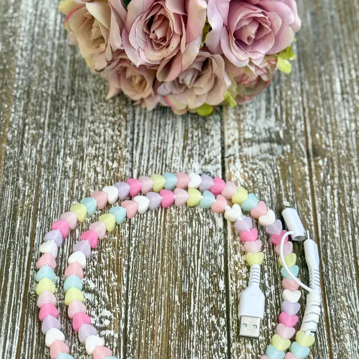 "Candy" 2 in 1 Beaded Phone Charger