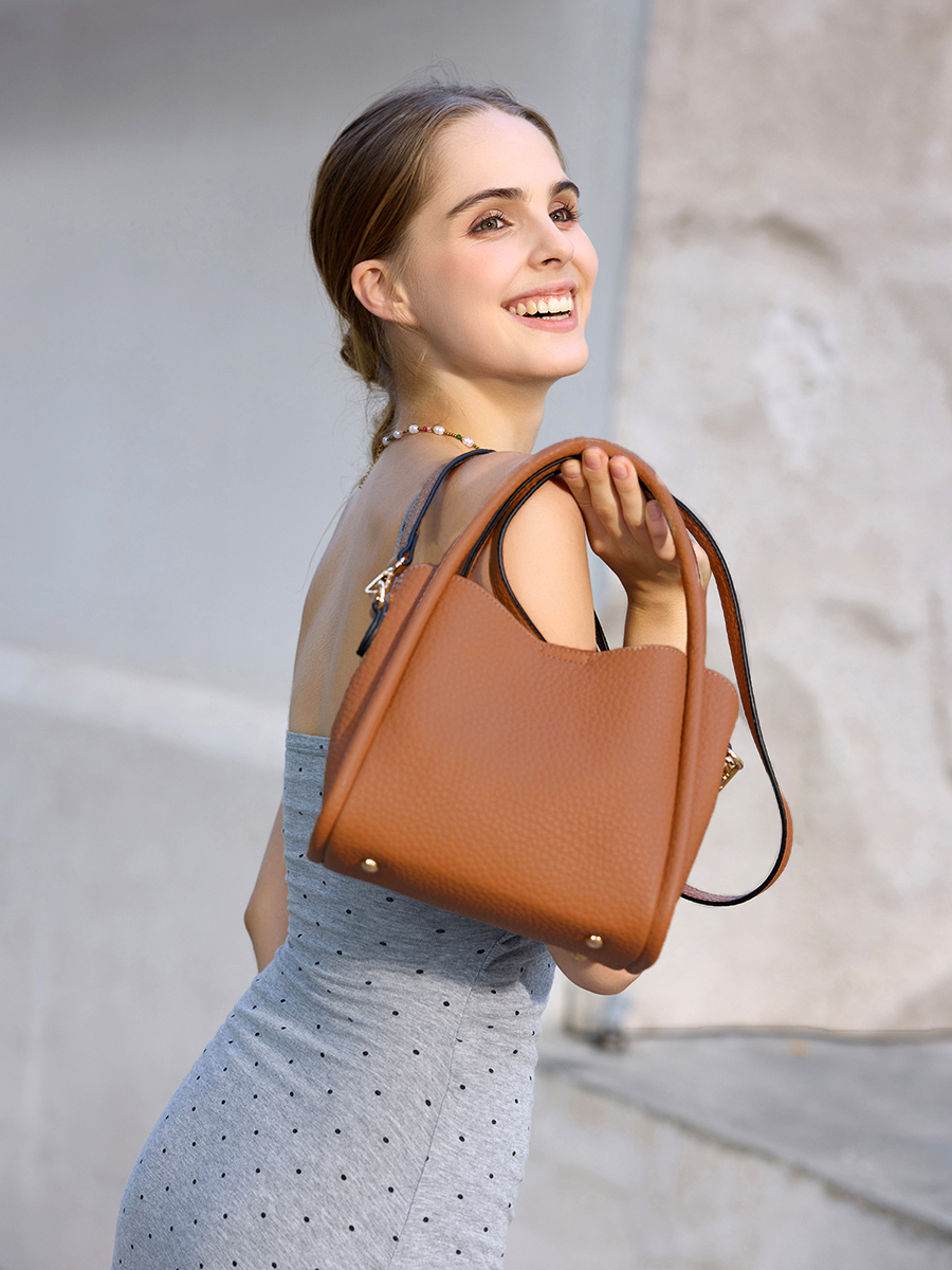Jen & Co. Ruby 3-Compartment Satchel w/ Dual Handles