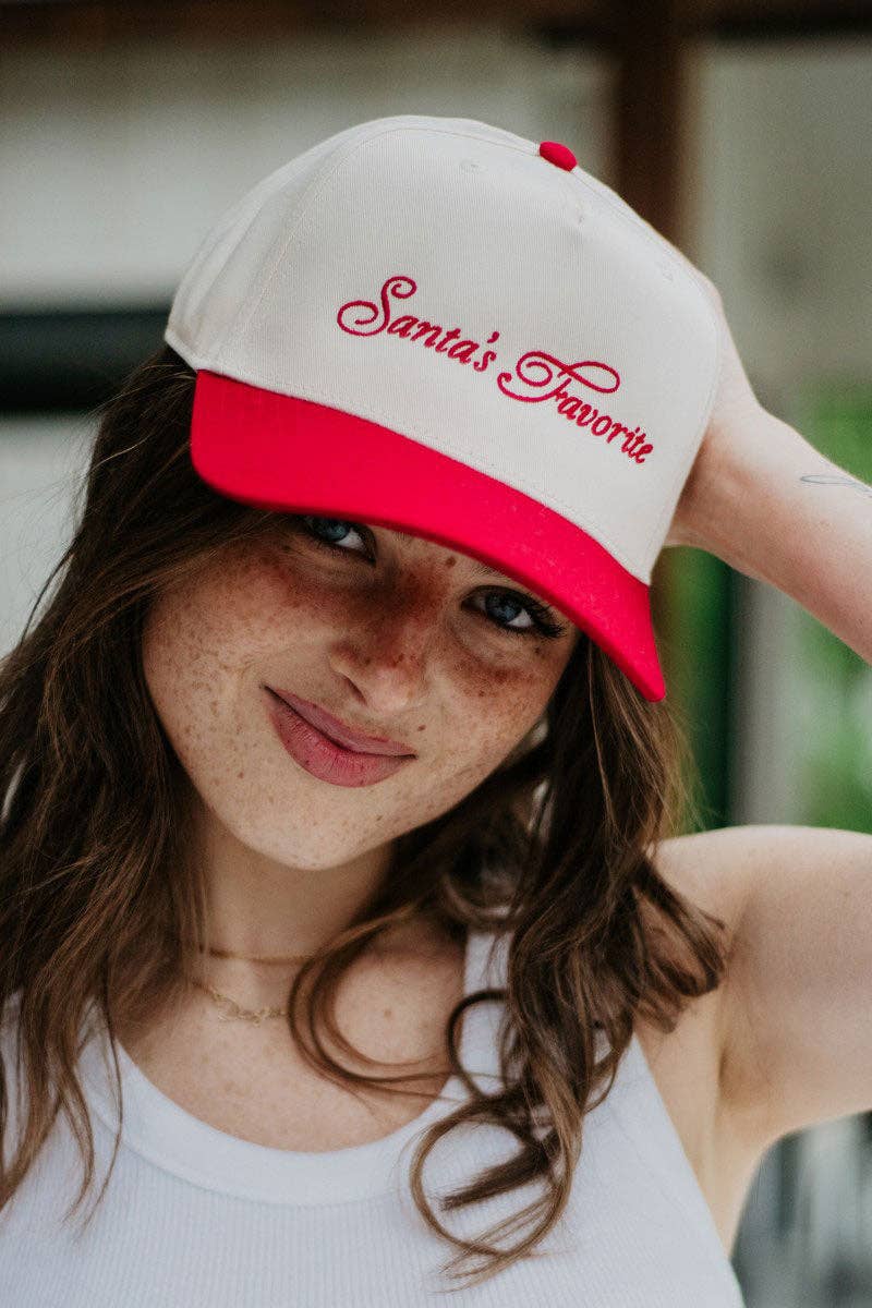Santa's Favorite Vintage Trucker Hat