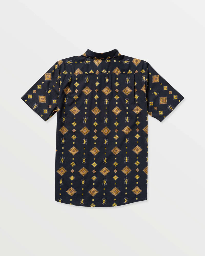 Volcom Men's Desert Dobby Short Sleeve Shirt
