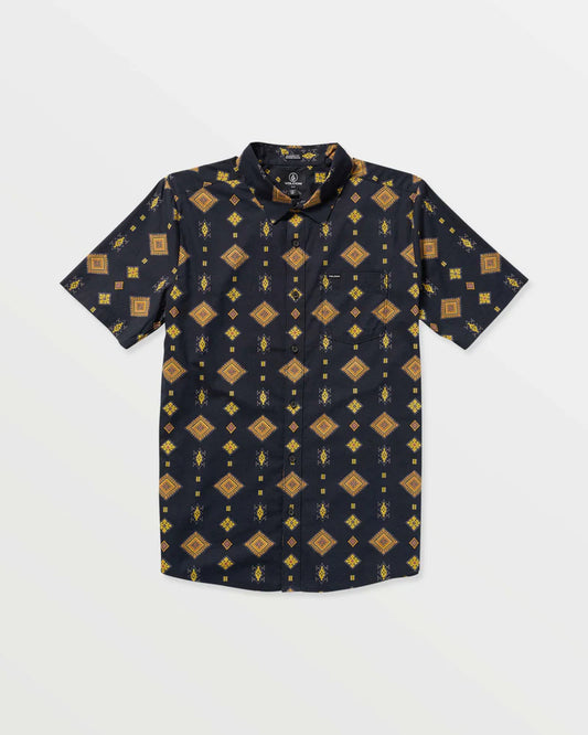 Volcom Men's Desert Dobby Short Sleeve Shirt