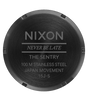 Nixon Sentry Leather Watch