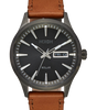 Nixon Sentry Solar Leather Watch