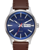 Nixon Sentry Solar Leather Watch