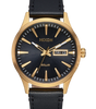 Nixon Sentry Solar Leather Watch