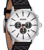 Nixon Sentry Chrono Leather Watch