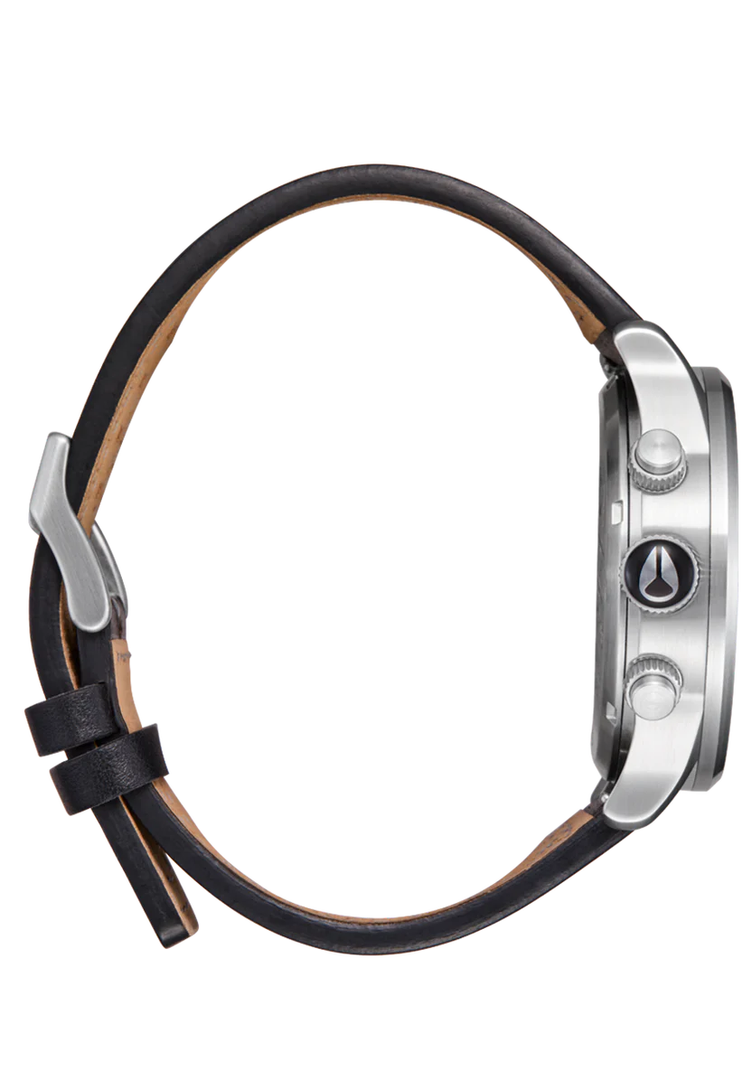 Nixon Sentry Chrono Leather Watch