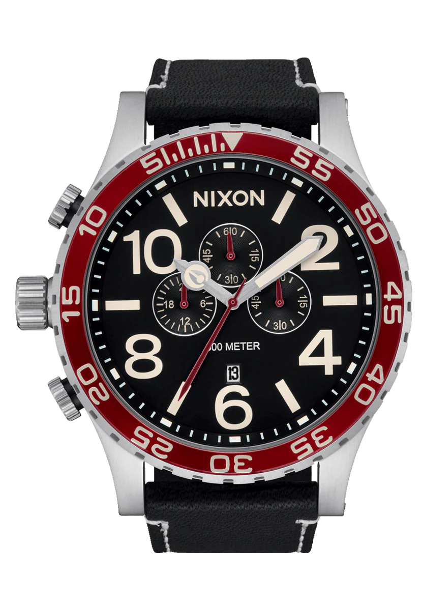 Nixon 51-30 Chrono Leather Watch