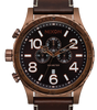 Nixon 51-30 Chrono Leather Watch