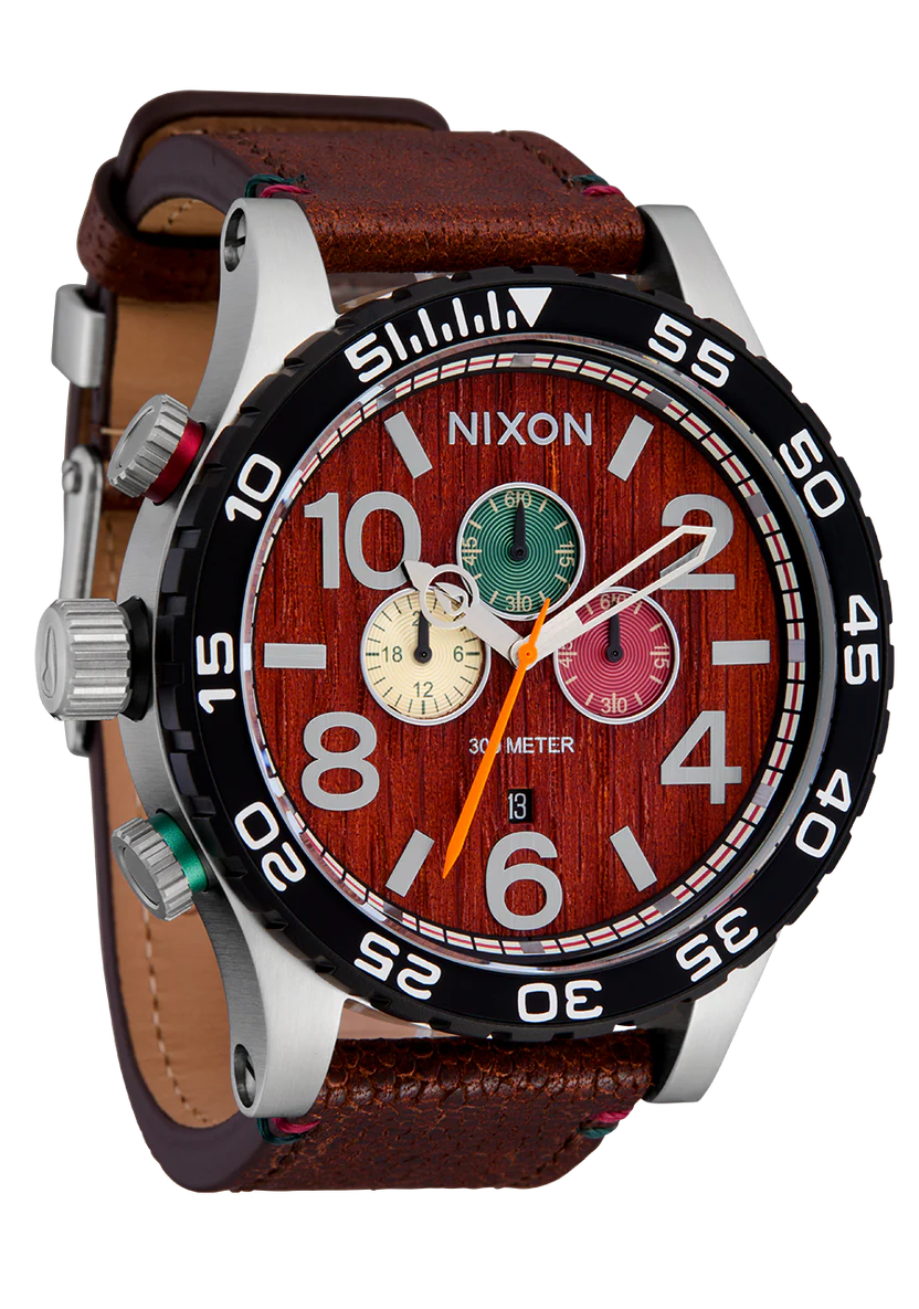 Nixon 51-30 Chrono Leather Watch