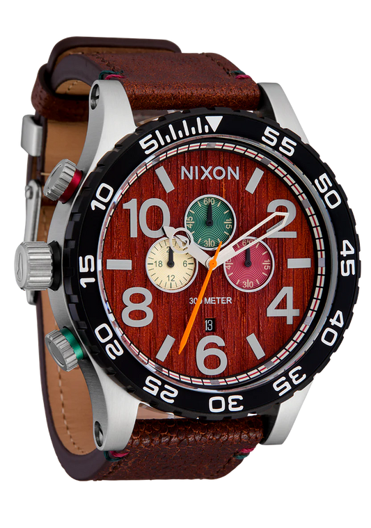 Nixon 51-30 Chrono Leather Watch