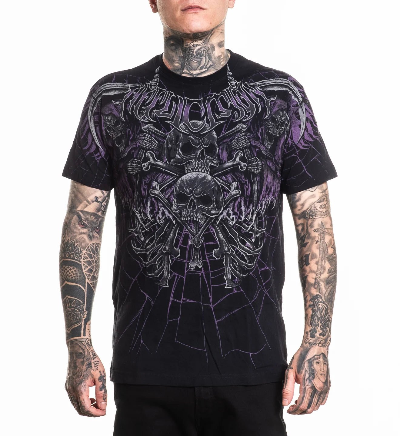Affliction Men's Darkness Falls Tee