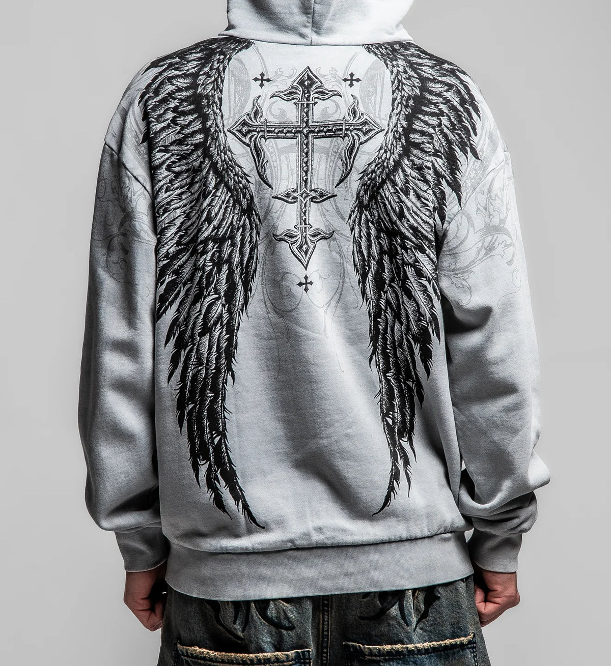 Affliction Men's Death Eyes P/O Hoodie