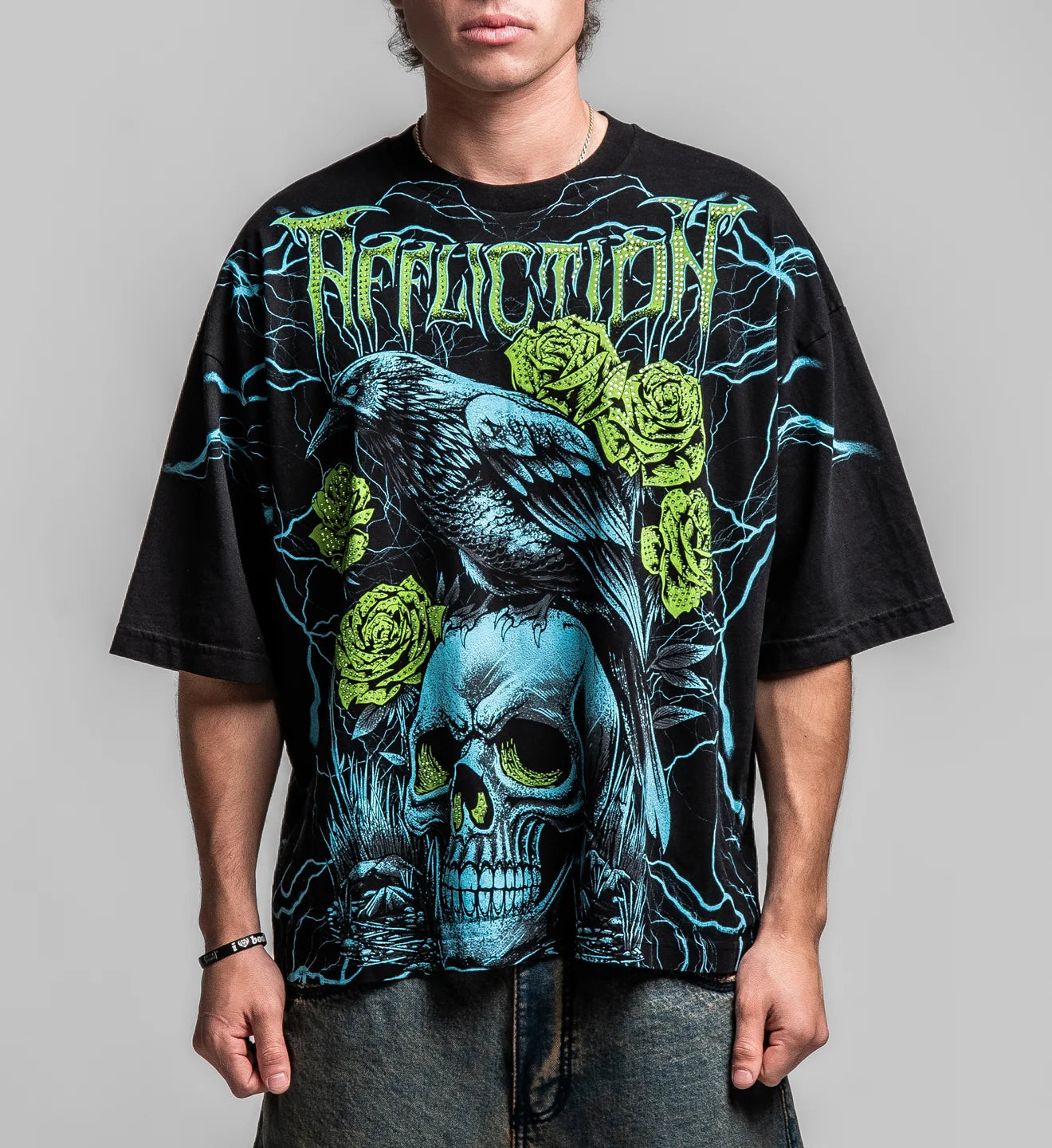 Affliction Men's Midnight Curse Tee