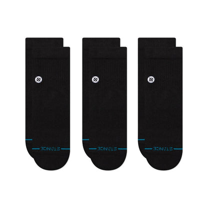 Icon Quarter Socks 3 Pack