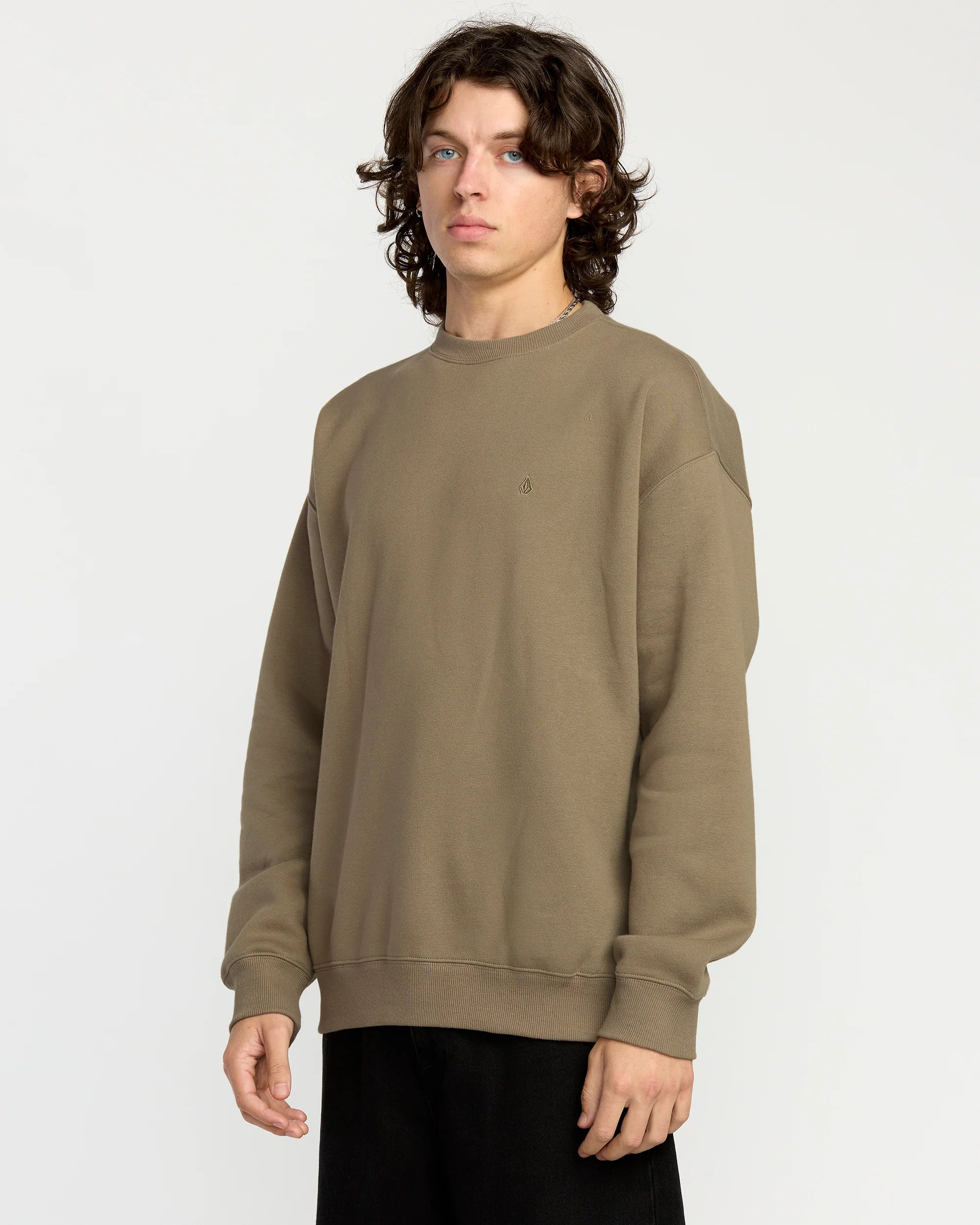 Volcom Men's Single Stone Pw Crew