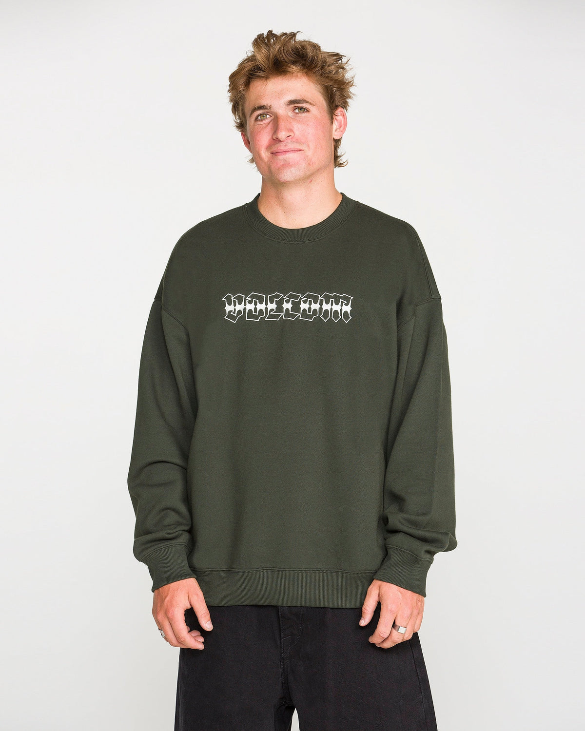 Volcom Men's Dirty Work Crew Sweatshirt