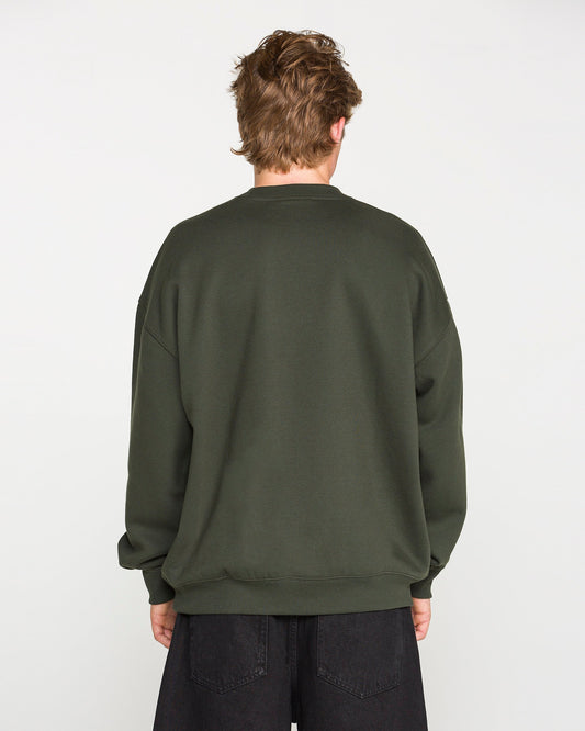 Volcom Men's Dirty Work Crew Sweatshirt