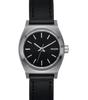 Nixon Small Time Teller Leather Watch