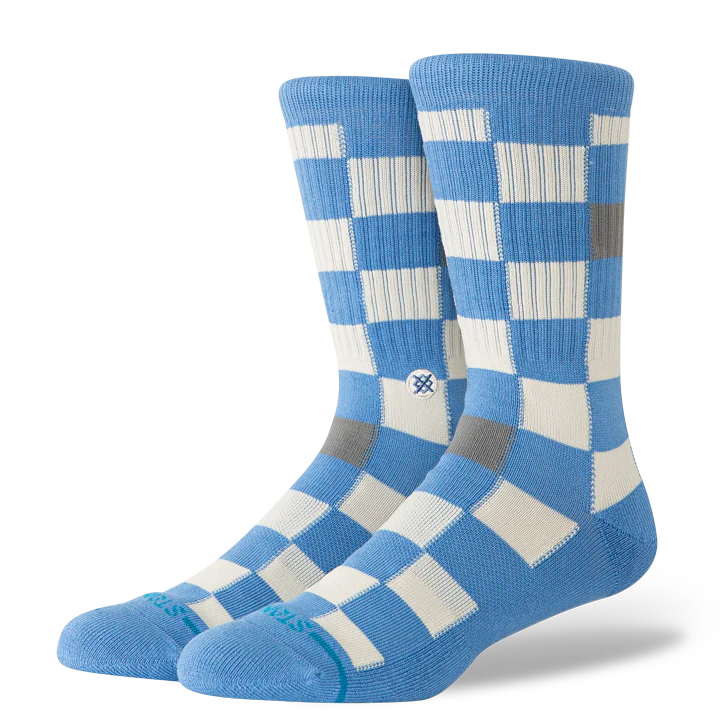 Stance Chef Check Crew Sock