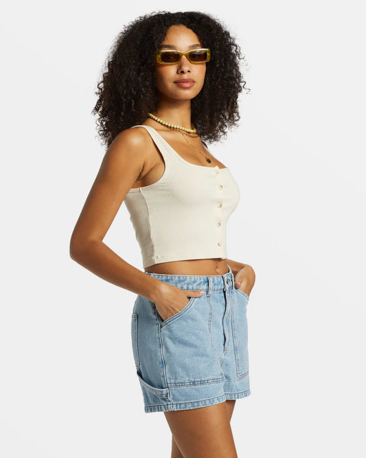 Leia Carpenter Denim Shorts