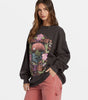 Ride In Oversized Crewneck Sweatshirt