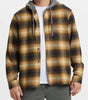 Baja Hooded Long Sleeve Flannel Shirt
