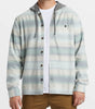 Baja Hooded Long Sleeve Flannel Shirt