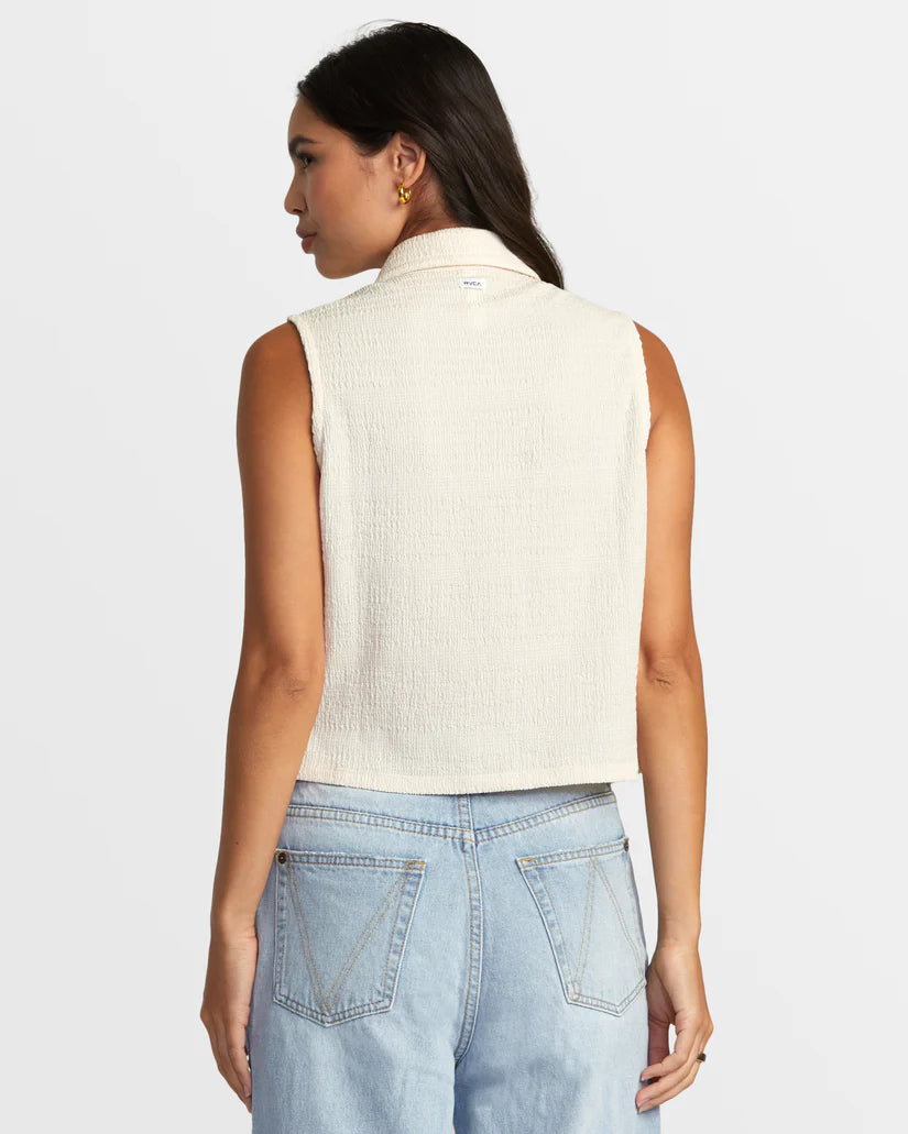 KLEIN BUTTONED TANK TOP