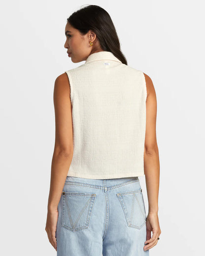 KLEIN BUTTONED TANK TOP