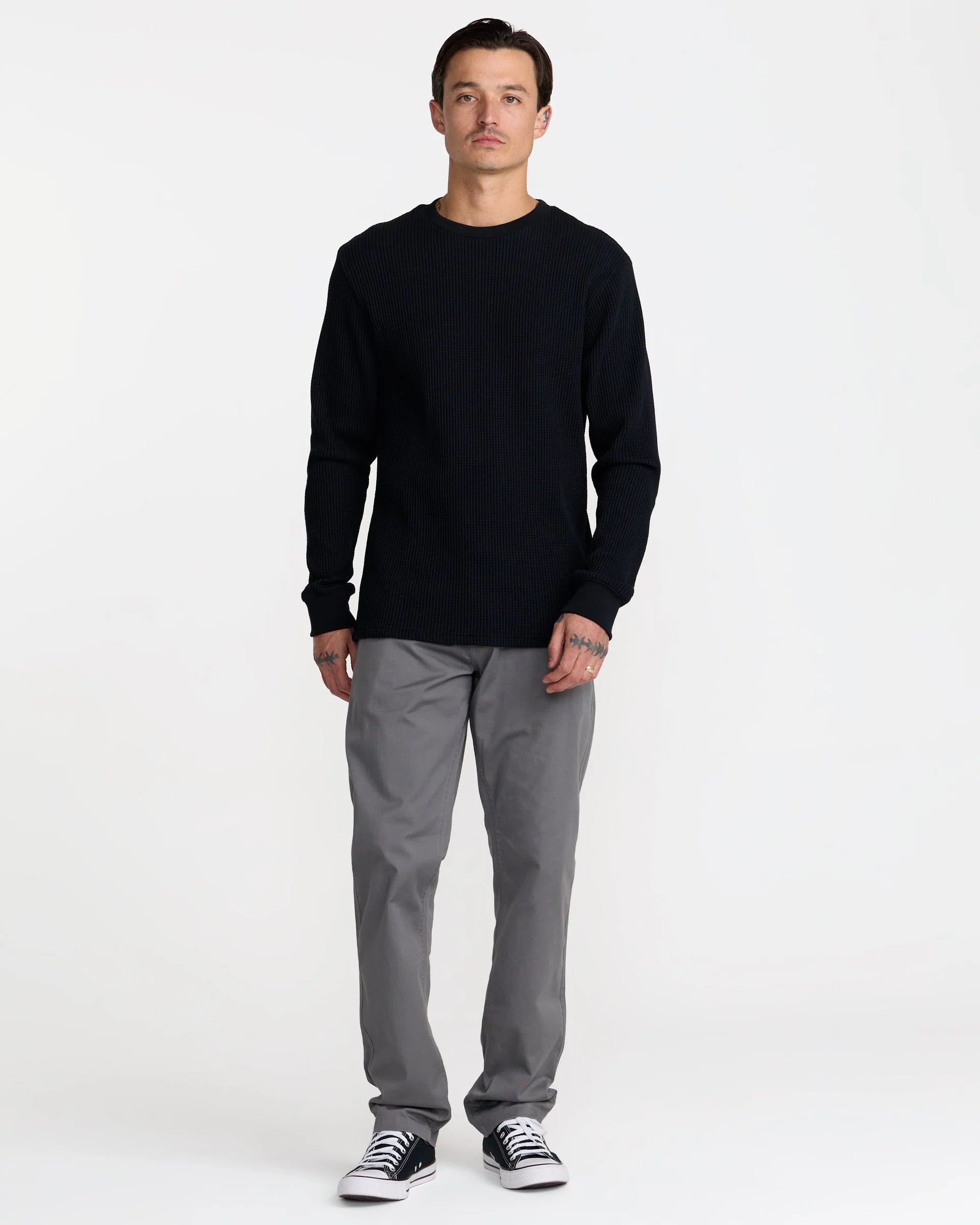 RVCA Men's Dayshift Thermal Long Sleeve