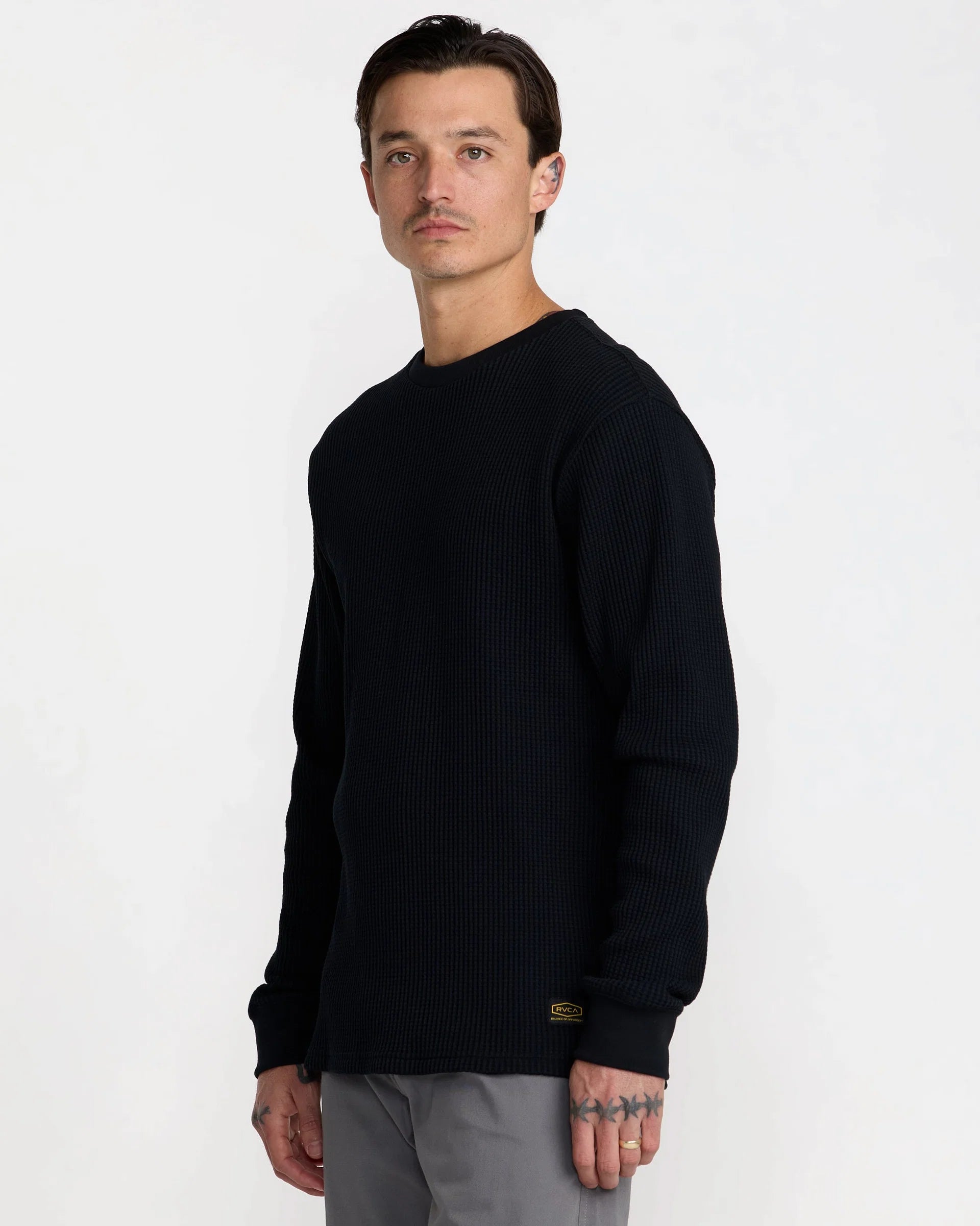 RVCA Men's Dayshift Thermal Long Sleeve
