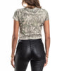 Affliction Ayala Camo Crop T-Shirt
