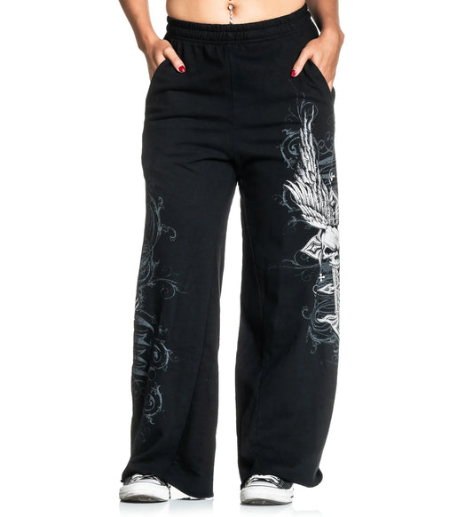 Affliction Women's Death Eyes Sweatpant