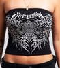 Affliction Women's Liquid Signify Tube Top